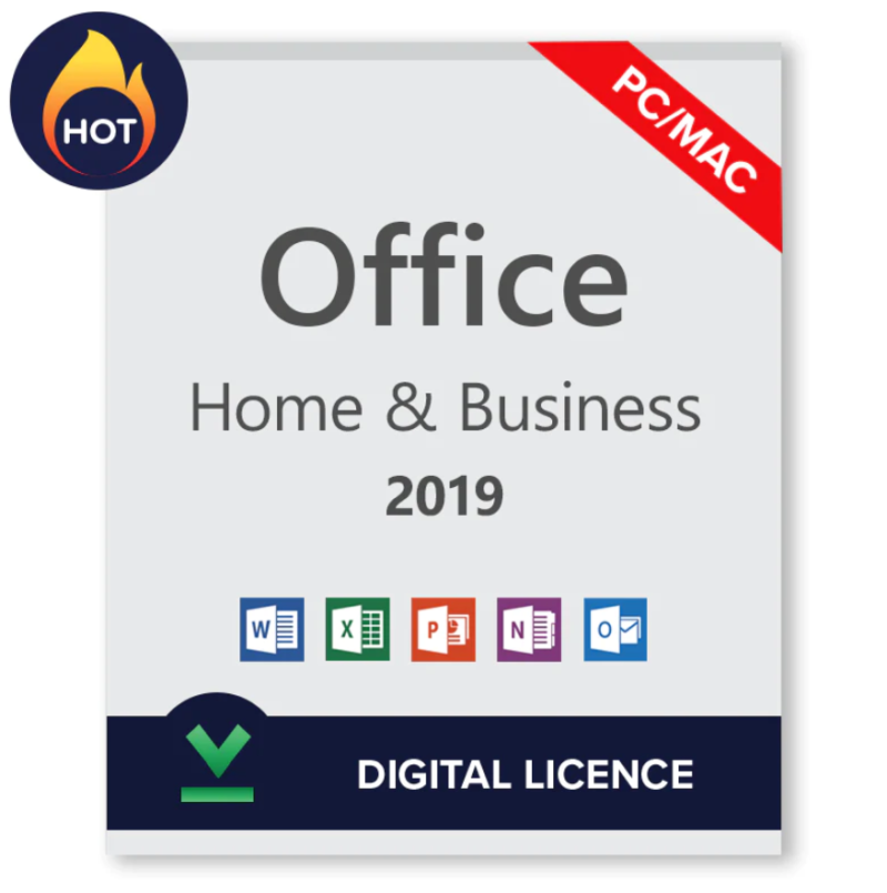 Microsoft Office 2019 Home and Business PC/Mac